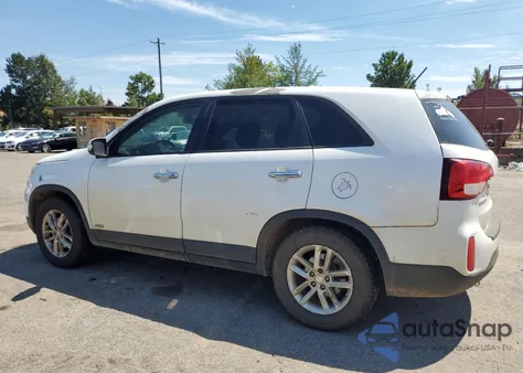 2015 Kia Sorento Lx from USA, damaged, VIN 5XYKTCA65FG603503